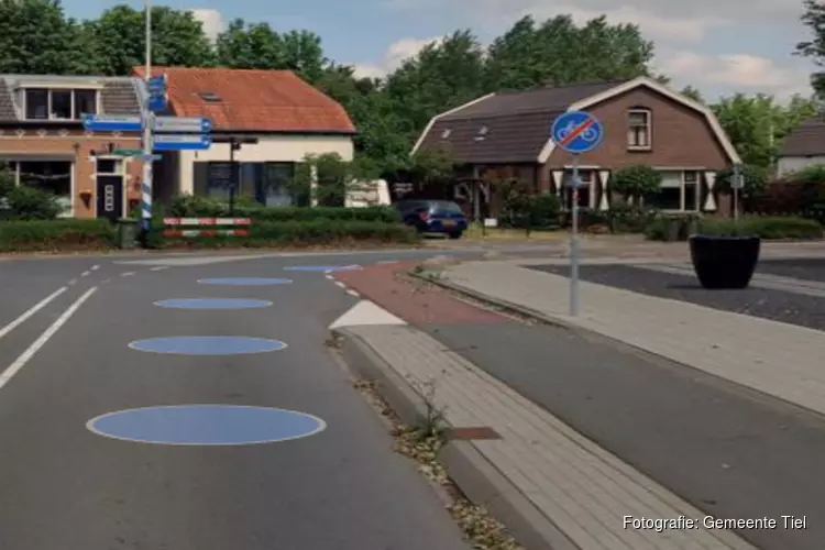 Gemeente waarschuwt voor glad fietspad
