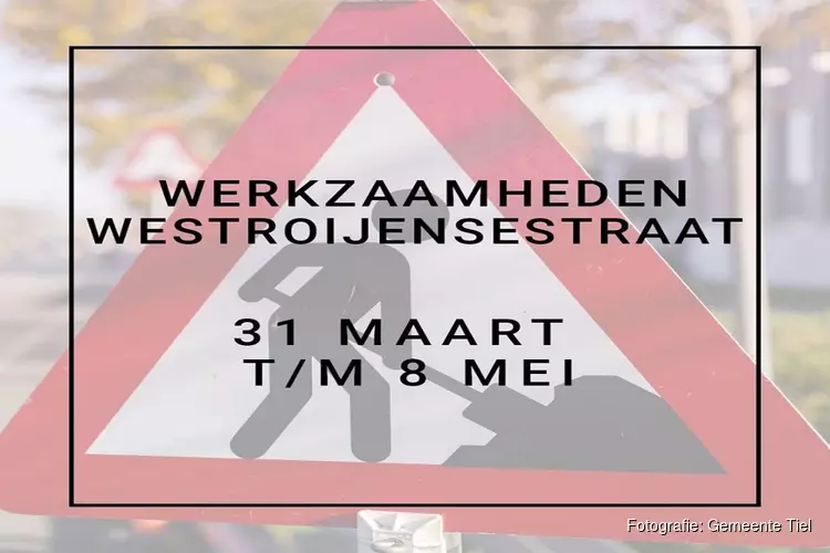 Werkzaamheden Westroijensestraat beginnen vandaag