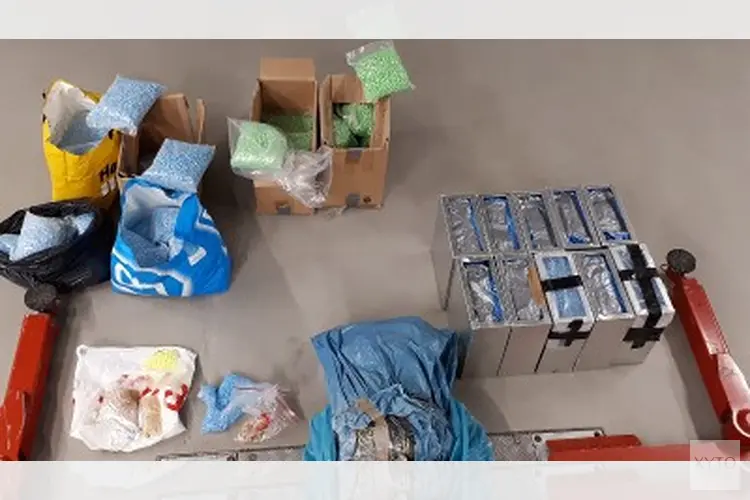 400 kilo xtc-pillen aangetroffen