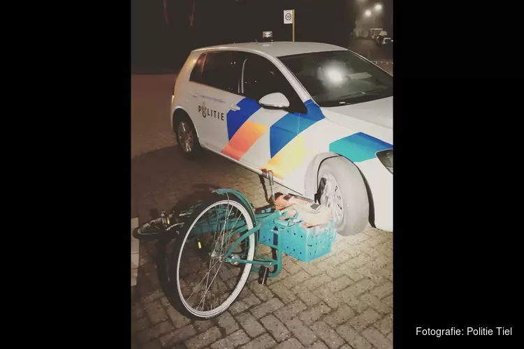 Aanhouding voor diefstal uit bedrijfsauto