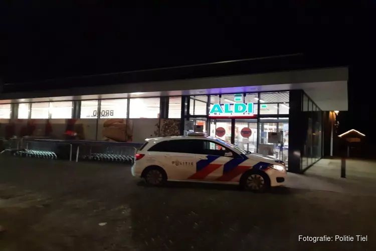 Gewapende overval bij Aldi in Ochten