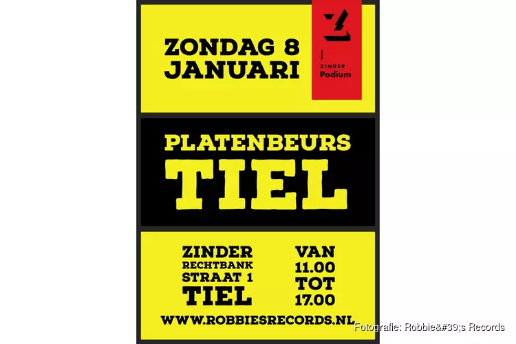 Platen- en cd-beurs Tiel, zondag 8 januari 2023