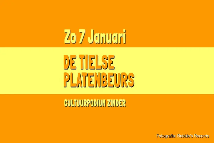 De Tielse Platenbeurs op zondag 7 januari