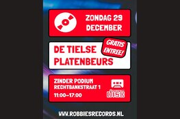 De Tielse Platenbeurs op 29 december in Podium Zinder