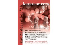 Kerstconcert Sint Domincuskerk Tiel