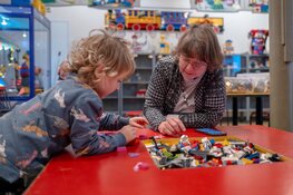 LEGO stad in station Hoorn tijdens herfstvakantie open