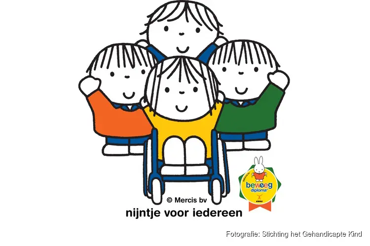 Nijntje Beweegdiploma bij Astylos: ook voor kinderen met handicap