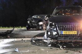 Aanrijding op de Zeiving in Heukelum: één gewonde en flinke schade