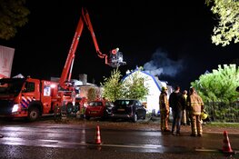 Woningbrand aan Veerweg in Beesd