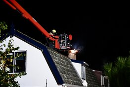 Woningbrand aan Veerweg in Beesd