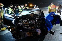 Automobilist botst achterop pijlwagen op A2