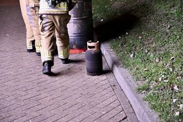 Afvalbrand aan Sportlaan in Culemborg snel onder controle