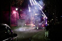 Hulpdiensten in Culemborg belaagd met vuurwerk