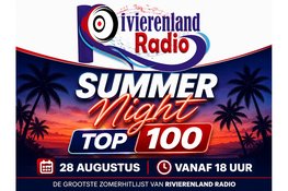 Rivierenland Radio roept luisteraars op te stemmen voor de allereerste Summer Night Top 100